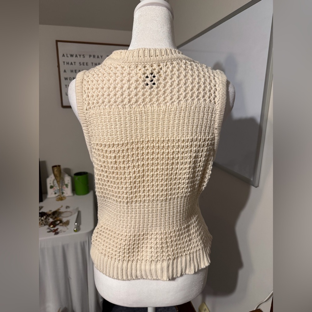 Universal Thread Ivory Knit Top - Picture 3 of 5